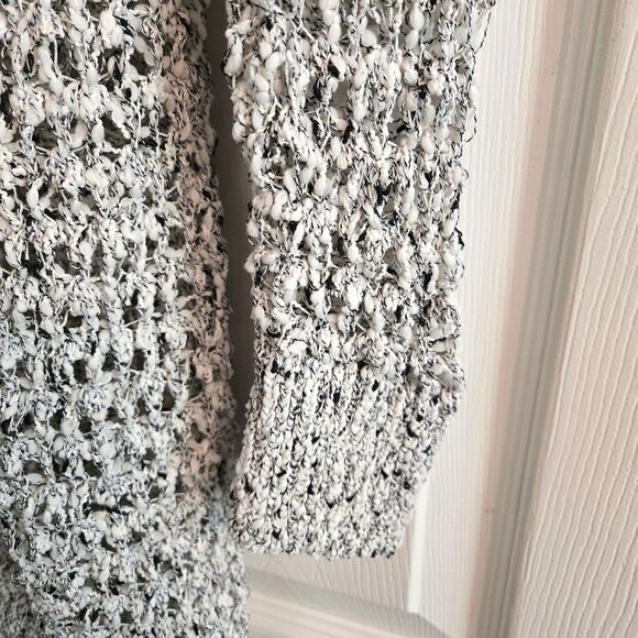 NWT Cardigan Women's L/XL Open Knit Midi Open Front Sweater Multicolor - Picture 4 of 6